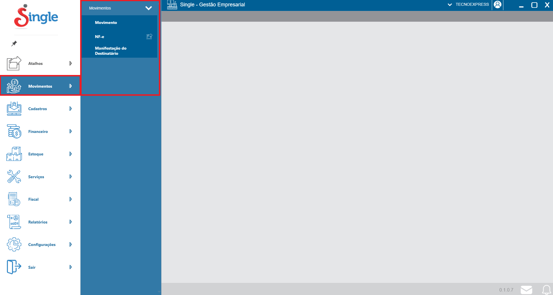 Exemplo de erro de descrição ausente